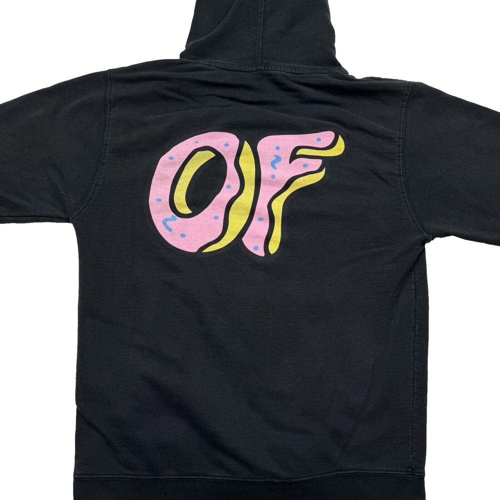 OFWGTA Donut Hoodie Men Small Black Odd Future × Streetwear × Tyler The Creator